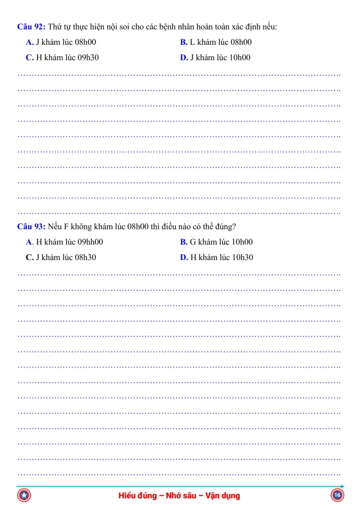Đề Thi ĐGNL phần LOGIC SỐ 3