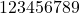 123456789