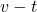 v-t